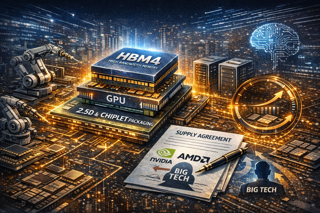 사진 HBM4와 패키징 기술 혁신//ChatGPT 생성 이미지.