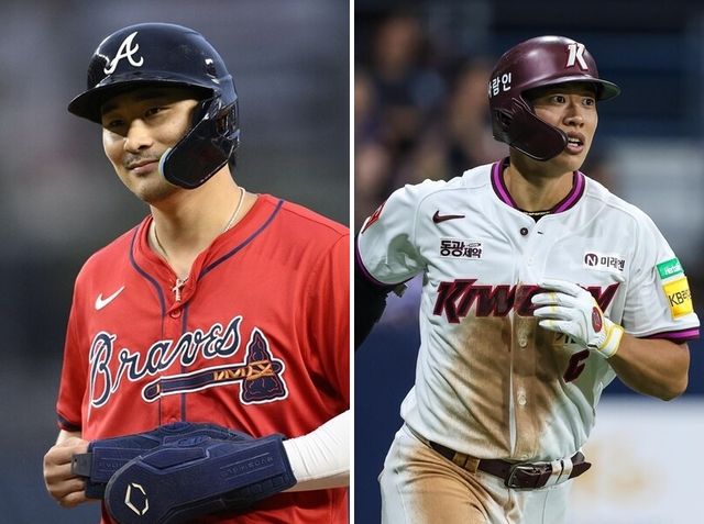 김하성(왼쪽), 송성문. /연합뉴스, 키움 히어로즈 제공