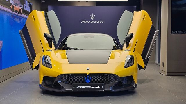 마세라티 'GT2 스트라달레'의 외관./곽호준 기자