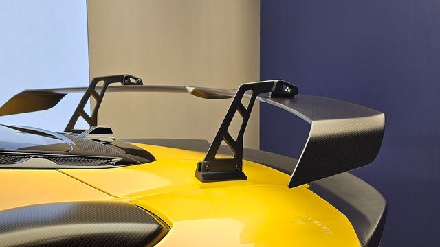 마세라티 'GT2 스트라달레'의 대형 리어 윙./곽호준 기자