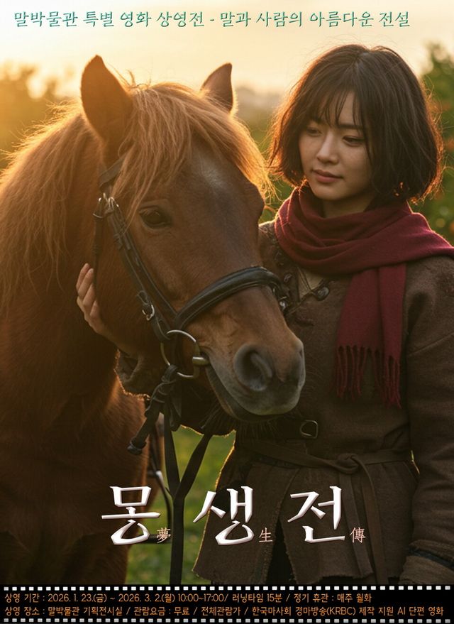 영화 '몽생전' 포스터. /한국마사회 제공