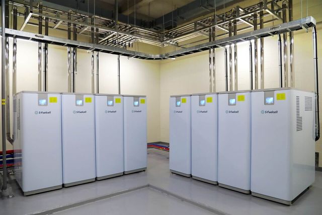연료전지가 설치된 모습./ 한빛에너지
