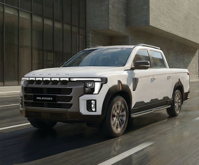 KGM '무쏘 그랜드 스타일'의 외관./KG모빌리티