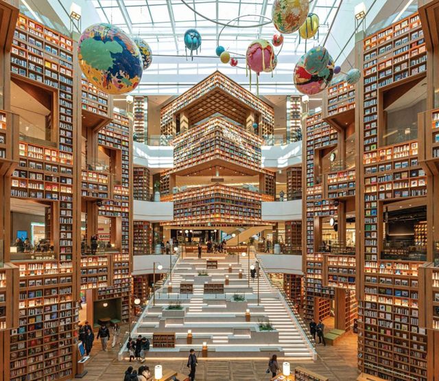 스타필드 수원의 별마당 도서관./대우건설