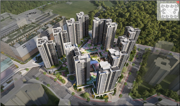 서부트럭터미널 도시첨단물류단지 지원시설용지 개발사업 조감도./서울시