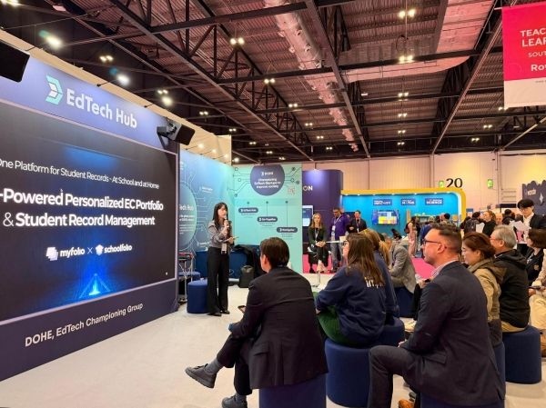 영국 런던 엑셀(ExCeL) 전시장에서 한국의 교육기술 스타트업의 솔루션을 소개하는 '코리아 에듀테크 쇼케이스'가 개최됐다./에듀플러스위크