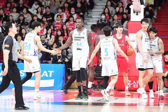 삼성 선수단. /KBL 제공