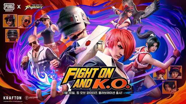 배틀그라운드 모바일, 킹 오브 파이터즈 컬래버레이션./크래프톤