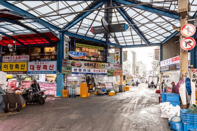 마장동 축산물시장 모습. /서울관광재단 제공