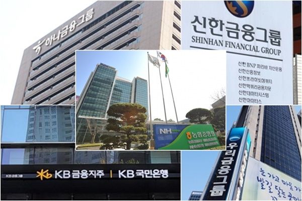 은행권의 2026년 병오년(丙午年) 경영 핵심 키워드는 단연 '생산적 금융'으로 꼽히고 있다./각 사 제공&nbsp;