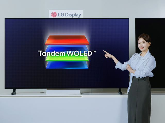 LG디스플레이가 독자적인 기술력을 보유한 탠덤 W-OLED./LG디스플레이