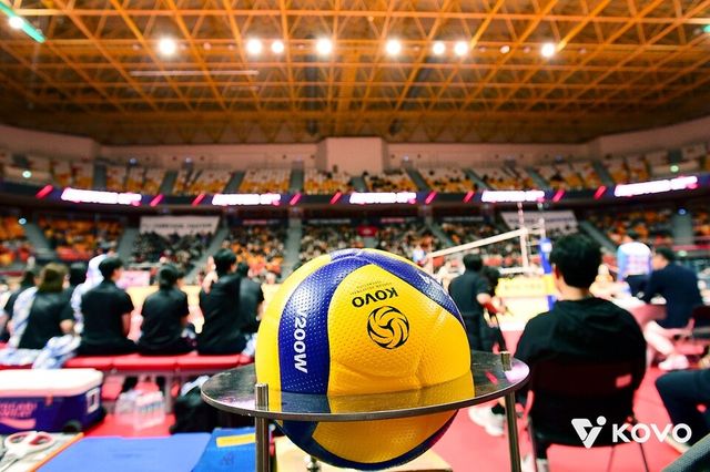 KOVO 공인구. /한국배구연맹 제공
