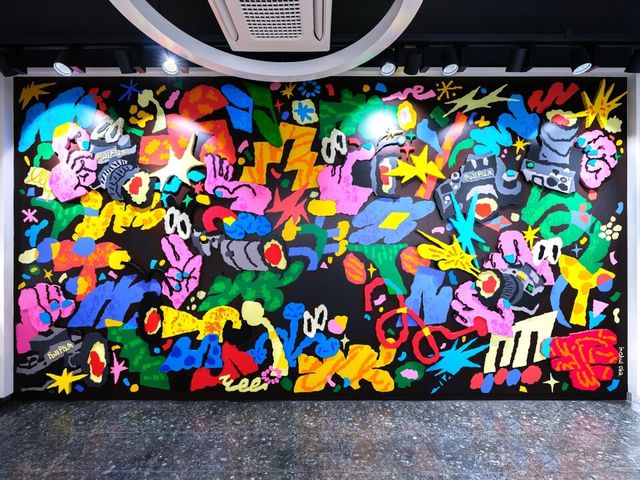 후지필름 코리아가 파티클에서 새로운 아트월 프로젝트 ‘FUJIFILM FRAME(후지필름 프레임)’을 전개한다./후지필름일렉트로닉이미징코리아