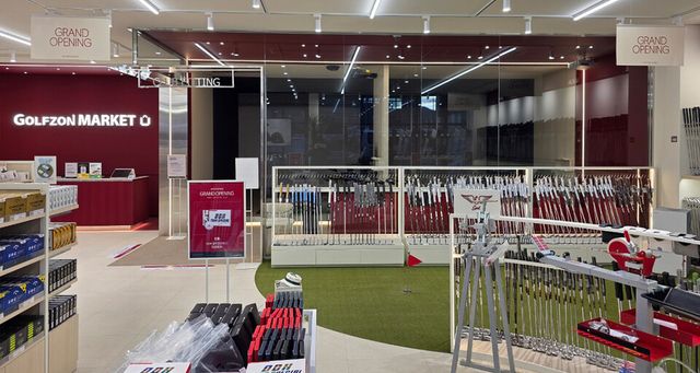 골프존마켓 제주점 매장 전경. /골프존커머스 제공