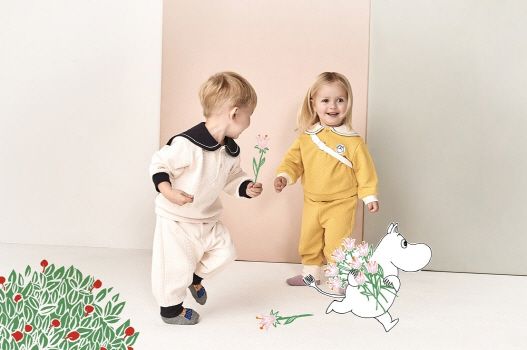 모이몰른이 출시한 '무민 겨울 콜라보 컬렉션'./한세엠케이