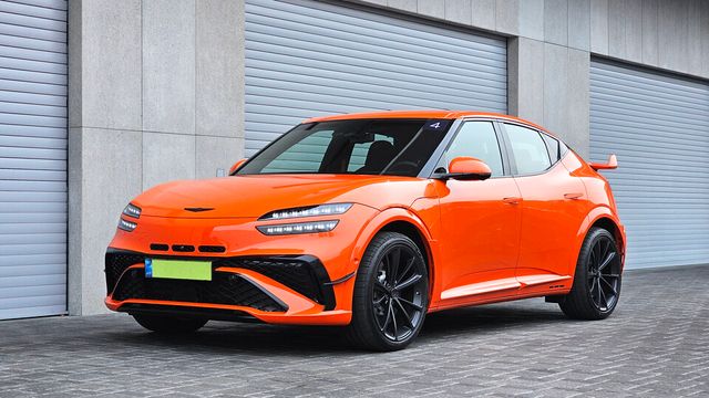 제네시스 'GV60 마그마'의 외관./곽호준 기자