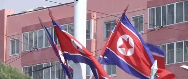 북한 인공기. / 연합뉴스&nbsp;