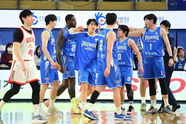 한국가스공사 선수단. /KBL 제공