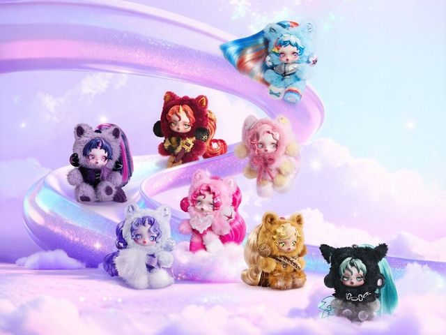 스컬판다 X 마이 리틀 포니 시리즈 인형 키링./팝마트 코리아