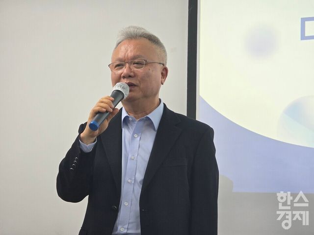 홍정화 다올티에스 대표가 26일 서울 역삼동 다올티에스 본사에서 개최한 2026년 상반기 미디어데이에서 발언하고 있다./김종효 기자