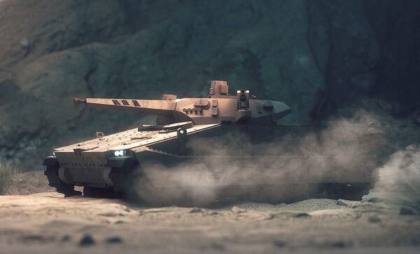 레드백 장갑차./한화에어로스페이스