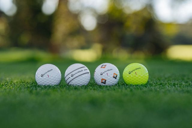 테일러메이드 2026년형 TP5와 TP5x 5피스 투어 골프볼. /테일러메이드 제공