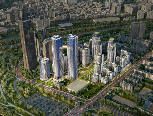 여의도 시범아파트 조감도./서울시 정비몽땅