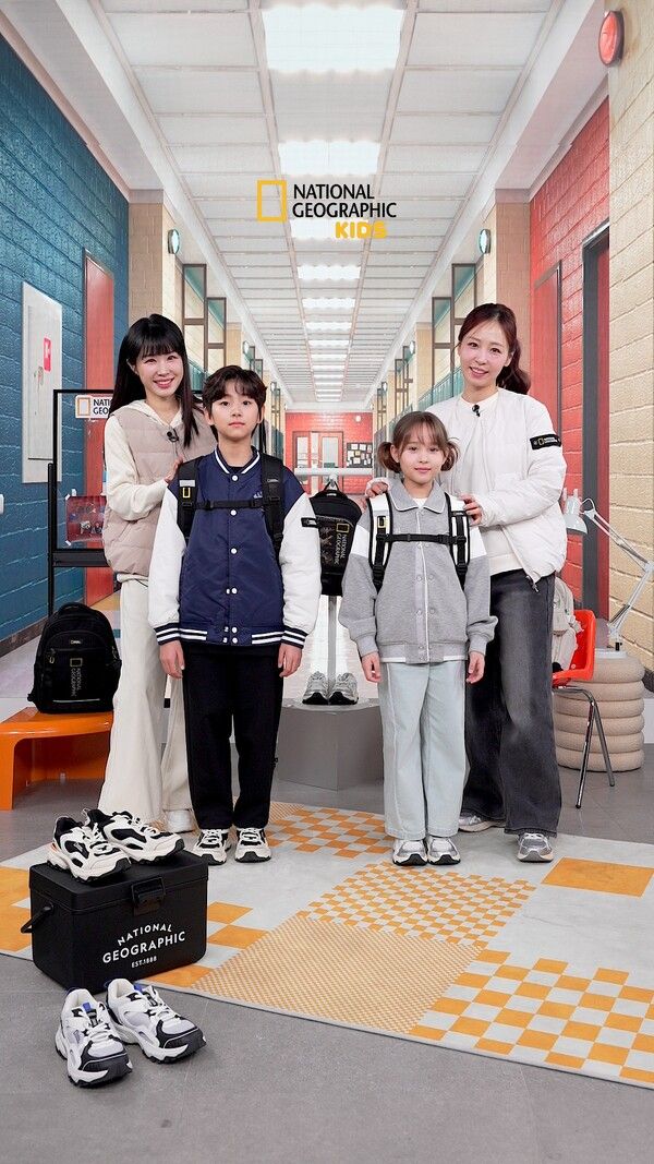 내셔널지오그래픽 어패럴 키즈가 라이브 방송으로 학부모 고객의 뜨거운 반응을 끌어냈다. /내셔널지오그래픽 어패럴 제공