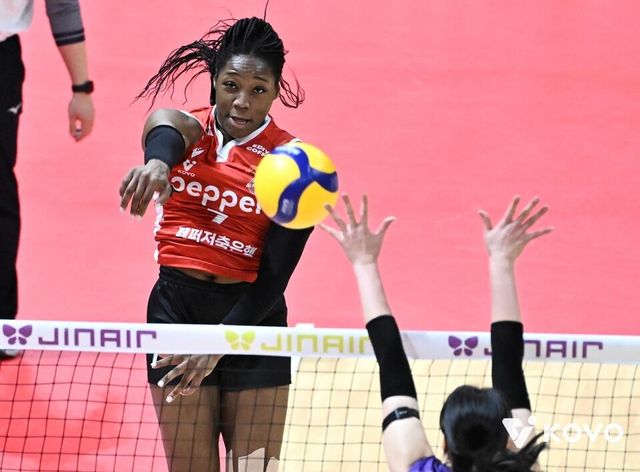 페퍼저축은행 조이. /한국배구연맹 제공