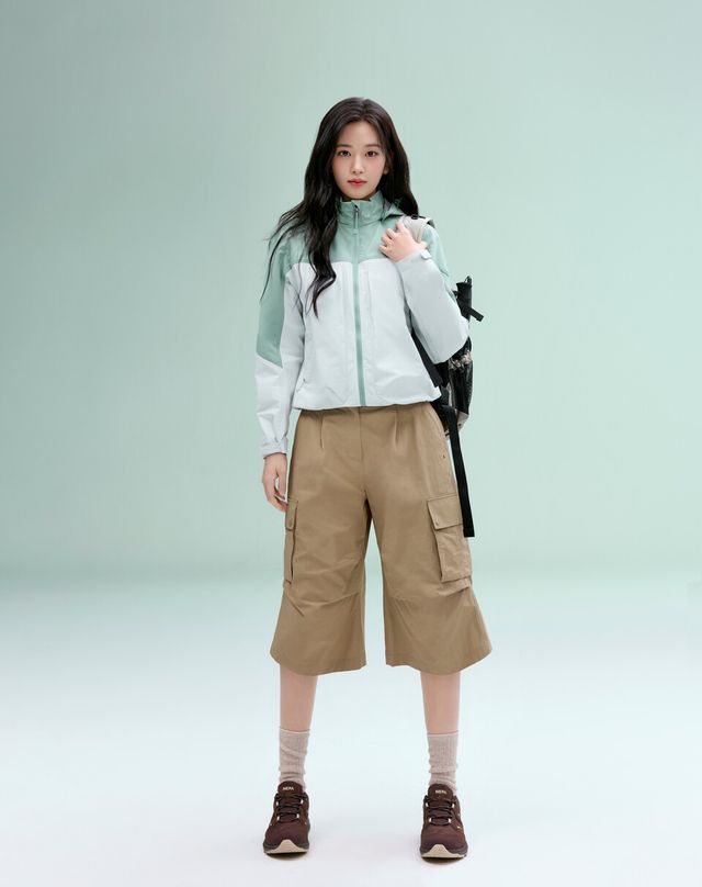 네파 2026 SS 마운틴 웨어 화보 모델 안유진. /네파 제공