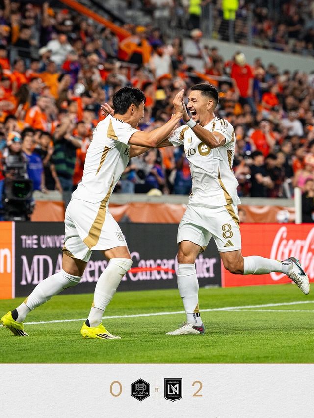 LAFC 손흥민(왼쪽). /구단 페이스북