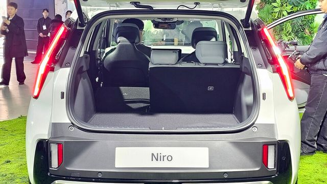 기아 '더 뉴 니로'의 적재 공간./곽호준 기자