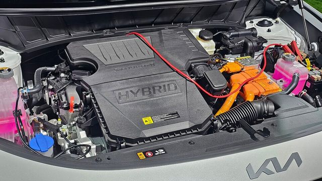 기아 '더 뉴 니로'의 1.6 하이브리드 엔진./곽호준 기자