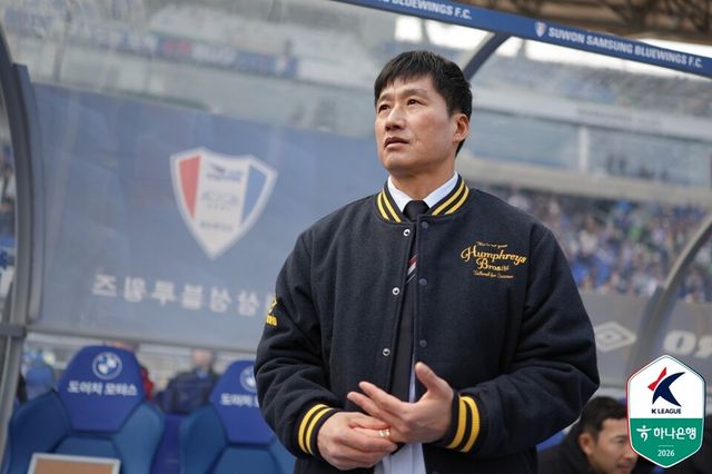 프로축구 K리그2(2부) 수원 삼성의 이정효 감독. /한국프로축구연맹 제공