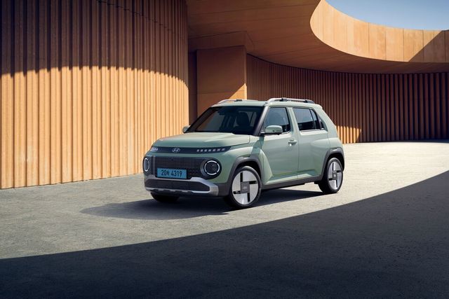 현대차&nbsp;'캐스퍼 일렉트릭 라운지'의 외관./현대자동차