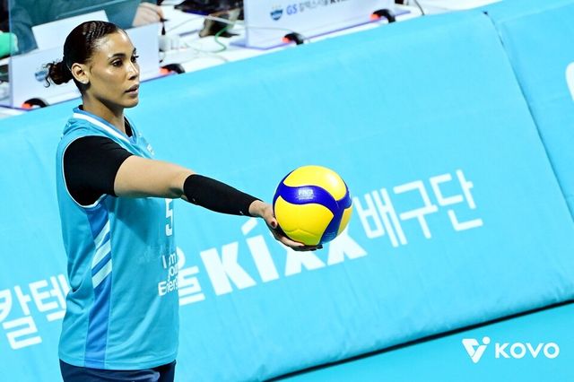 지젤 실바. /한국배구연맹 제공