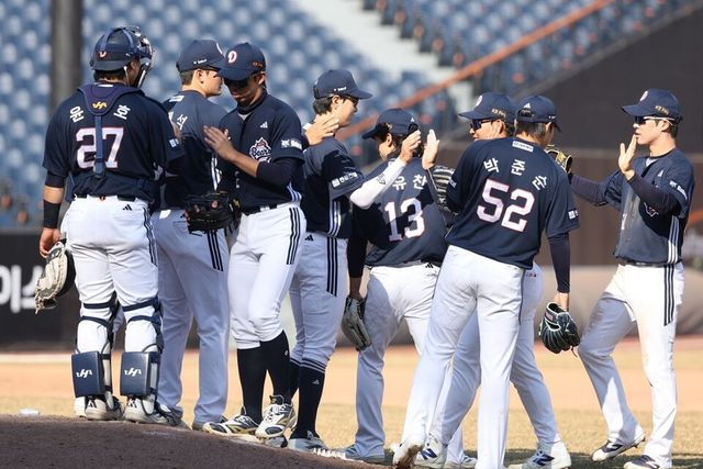 두산 선수단. /두산 베어스 제공