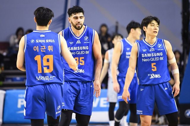 삼성 선수단. /KBL 제공