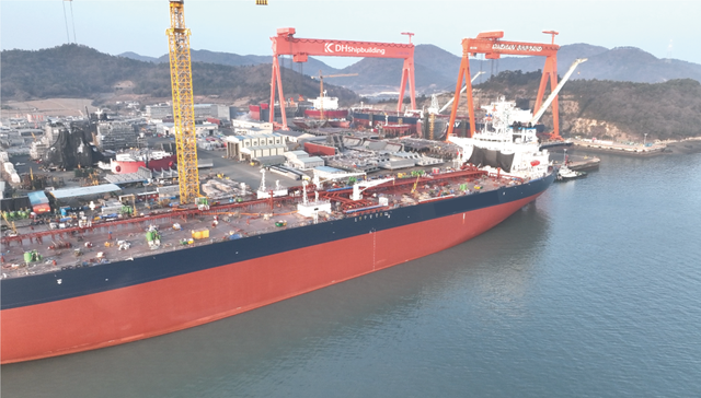 대한조선 해남조선소 전경./대한조선