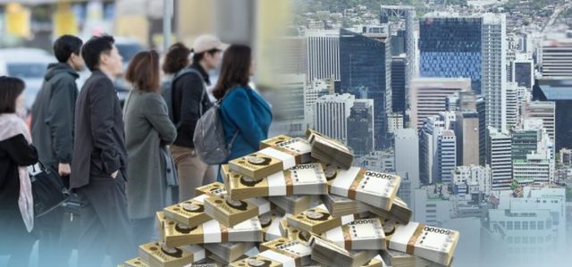 지난해 4분기 말 기준 우리나라 GDP 대비 정부부채 비율은 48.6%로 전년 43.6% 대비 5.0%p 상승했다. / 연합뉴스