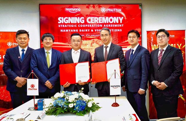 남양유업은 지난 1월 베트남 현지 최대 유통 기업 ‘푸타이 그룹(PHU THAI Group)’과 맺은 전략적 파트너십을 맺고 전국 63개 성·시 전역에 판매망을 확보했다./남양유업 제공.