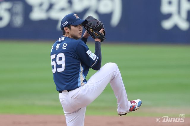구창모가 투구하고 있다. /NC 다이노스 제공