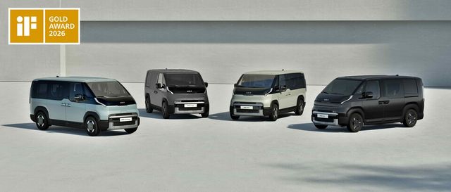 2026 iF 디자인 어워드 금상 '더 기아 PV5'의 외관./&nbsp;현대차·기아