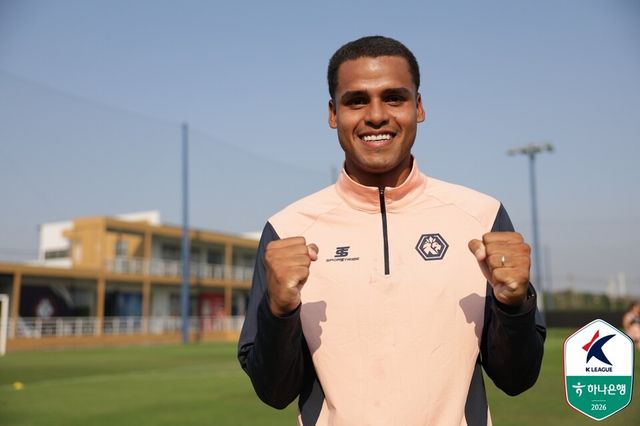 프로축구 K리그2(2부) 충북청주 공격수 엔조. /한국프로축구연맹 제공