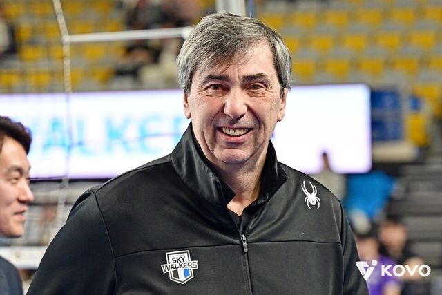 필립 블랑 현대캐피탈 감독. /한국배구연맹 제공