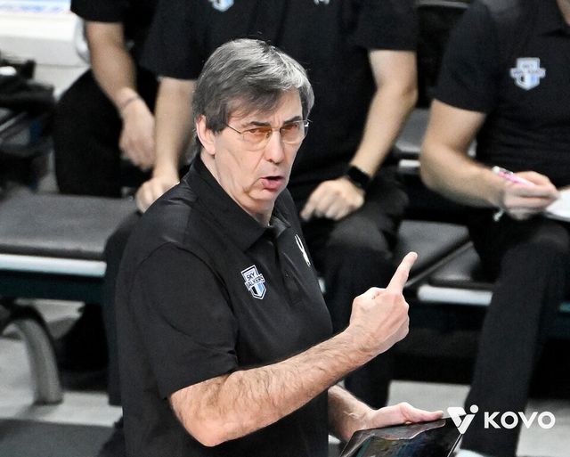 필립 블랑 현대캐피탈 감독. /한국배구연맹 제공