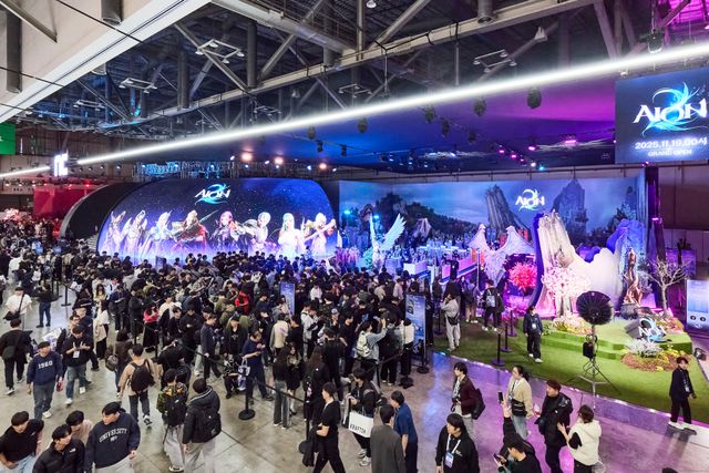 지스타 2025에 메인스폰서로 참가한 엔씨소프트 부스./지스타 조직위원회