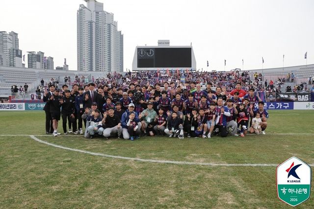 프로축구 K리그2(2부) 수원FC. /한국프로축구연맹 제공