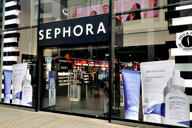 세포라 독일 퀼른 매장./아모레퍼시픽 제공.