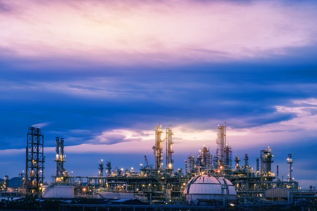 석유화학공장 예시 이미지./ 게티이미지뱅크